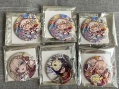 メルクストーリア　缶バッジ　ニユロハス　ジャルキィ　ユウ(主人公) キアン