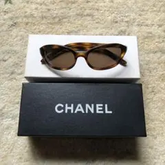 CHANEL シャネル サイドココ べっ甲柄 サングラス