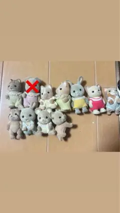 シルバニアファミリー ぬいぐるみ 10体セット