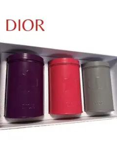 Dior ディオール ノベルティ キャニスター缶 3種セット　非売品♪
