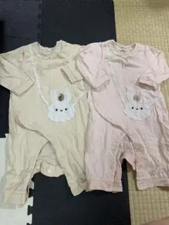 ロンパース　2枚セット　80cm