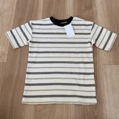 新品　H&M ボーダー半袖シャツ