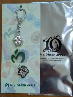 Mr. GREEN APPLE キーホルダー　A チャーム　POP-UP