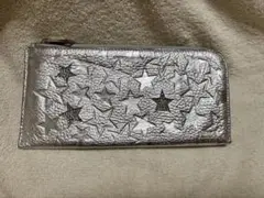 お値下げ！サロンドアルファード　シルバー 星柄 長財布