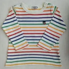 ミキハウスダブルビー長袖Tシャツ 90㎝マルチ