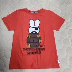 キャラクターTシャツ オレンジ色