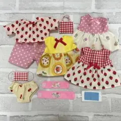 1171.メルちゃん ソランちゃん 服 ワンピース ハンドメイド