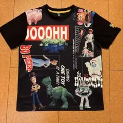 極美品　Disney×PIXAR トイストーリー４　Tシャツ　sizeM 黒