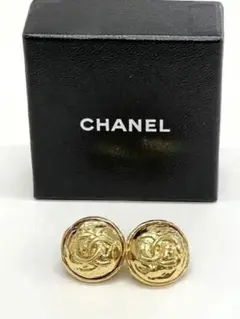 ヴィンテージCHANELゴールドGPイヤリング