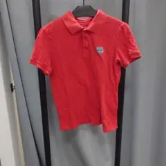 ARMANI 半袖ポロシャツ 赤 メンズＳ