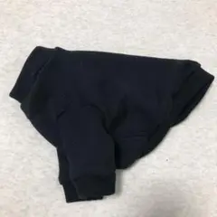 【ミニピン向け】黒裏起毛トレーナー
