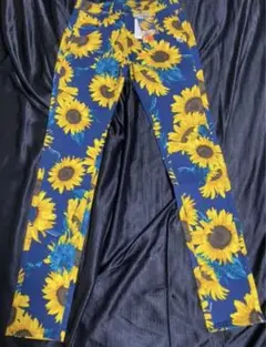 【匿名配送・新品未使用】パーリーゲイツ　可愛いひまわり柄　パンツ