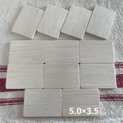 ミニチュア木製トレー　5.0×3.5