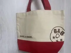 ベーグル&ベーグル　BAGEL＆BAGEL バッグ　レッド　未使用