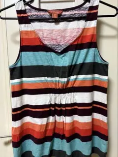 Tommy Bahama ノースリーブ タンクトップ　ストライプ　トミー