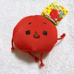 脱力系癒しマスコット 天国シリーズ ふわふわ パウダービーズ マスコット りんご
