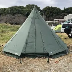 希少 ベルガンス ティピー型テント ワンポール LAVVO ラーヴォ 6〜8人用
