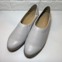 (新品)リブインコンフォート フラットシューティ グレー 26cm
