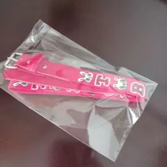 新品Tinkerbell レッド ベルト S