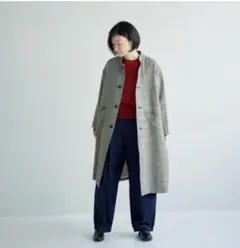 ウールスタンドコート