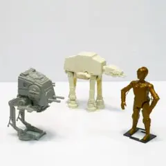 スターウォーズ　ゼンマイで動く AT- AT と AT-ST ［カスタム品］レア スターウォーズ ゼンマイで動く AT- AT と AT-ST ［カスタム品］レア