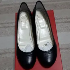 RUE DELA POMPEリュドラポンプ 本革パンプス パイングリーン