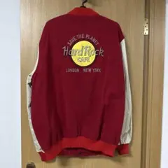 Hard Rock Cafe スタジャン XL レッド