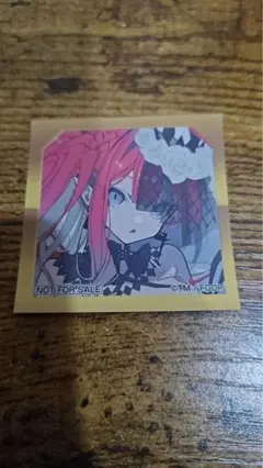 Fate 最終再臨展　画面選択風ステッカー　水着バーヴァンシー　特典