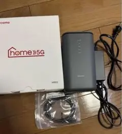 docomo home 5G 本体と付属品