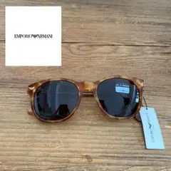 新品 デッドストック EMPORIOARMANI サングラス 鼈甲 02