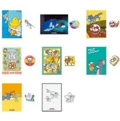 トムとジェリー 1番くじH賞ポスター＆ステッカー