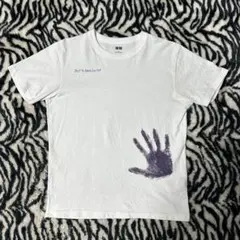 remake Tシャツ　White purplehand