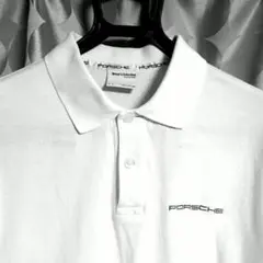 ポルシェポロシャツ　白　Lサイズ PORSCHEDESIGN　正規品