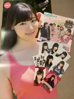 モーニング娘。譜久村聖　DVD、トレカ、ポスターセット