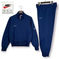 【希少】ナイキ NIKE ジャージ セットアップ 90s 白タグ ネイビー