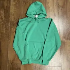 RUSSELL ATHLETIC USA製 グリーンパーカー デッドストック　L