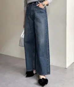 ainode tsurugi ワイドパンツ　SHENERY