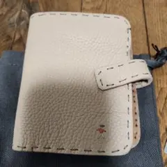 HENRY BEGUELIN 2つ折り財布 オミノ君 レザー 手帳型 ブラック HENRY BEGUELINWALLET OCEAN CUOIO / NEROMULTI OMINOエンリー