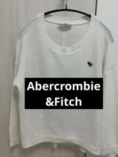 Abercrombie&Fitch ホワイトニット M