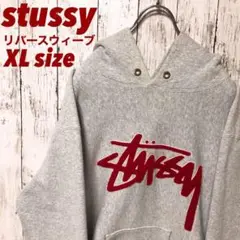 【入手困難】STUSSY ✖️Champion☆パーカー XL リバースウィーブ