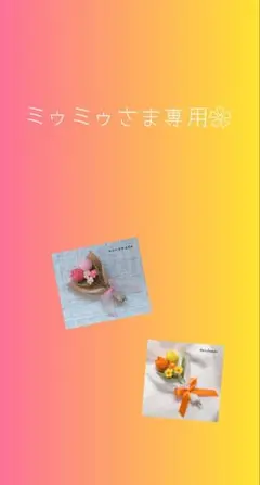 ミゥミゥさま専用❀