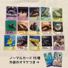 【オマケ付き15種】鳥羽水族館70周年コレクションカード（ノーマル15種各1枚）