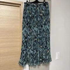 FREDY emue NOLLY'S ノーリーズ 花柄プリーツスカート