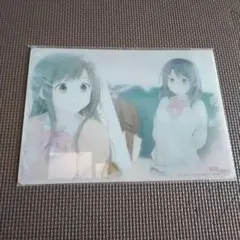 安達としまむら　クリア下敷き　B5サイズ　日本製　のん