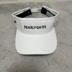 PEARLY GATES ホワイトバイザー