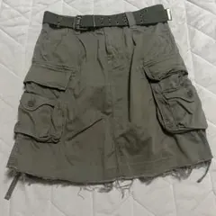 ◆ミニスカート　ミリタリー　AVIREX Mサイズ