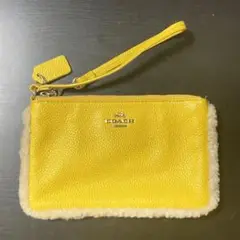 【レア】COACH 平型ポーチ
