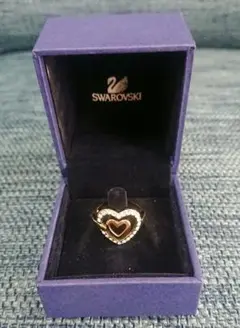 値下げ済!SWAROVSKI☆ハートモチーフリング