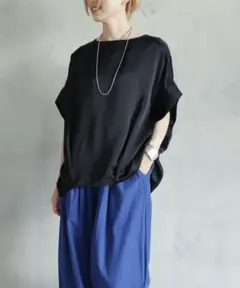 【新品タグ付】BITTOKO 定番リラックスブラウス