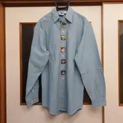 ルーニーテューンズ 長袖シャツ 刺繍あり